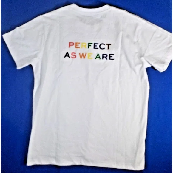Marc Jacobs Perfect T shirt Pride Rainbow PROMO T-Shirt Men's Size Large - Picture 3 of 16